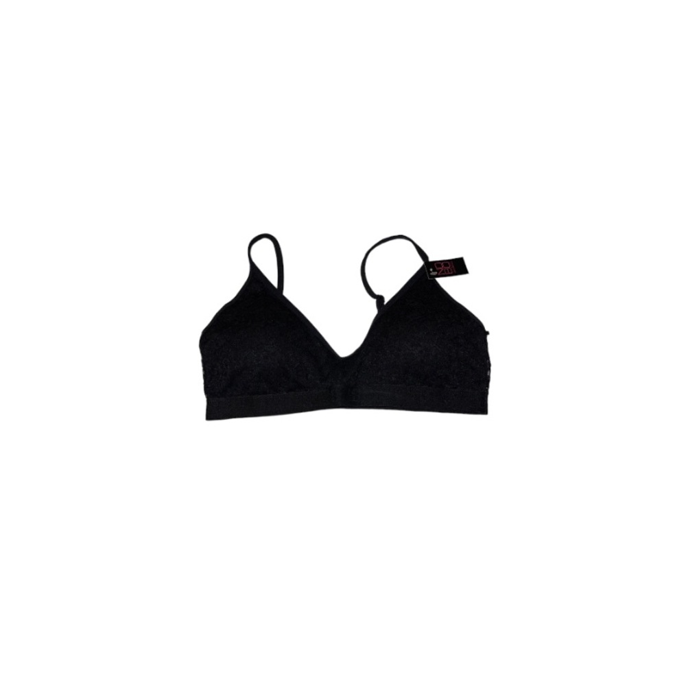 🆕 No Boundaries NOBO Black Lace Bralette - Women’s Size Large